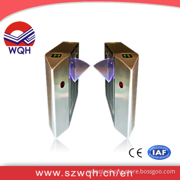 Latest Automatic LED Flap Turnstile for Access Control System